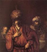 REMBRANDT Harmenszoon van Rijn The Condemnation of Haman china oil painting artist